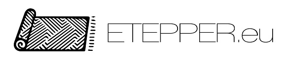 Teppe DOUBLE 29204095 STRIPPER beige/svart dobbelsidet - Tepper Sisal flatvevd