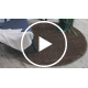 Teppe BUENOS sirkel 6650 shaggy vanlig, ensfarget beige