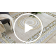 BLISS Z205AZ127 teppe krem / gull - Ramme, gresk, moderne, strukturell