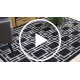 Teppe AMOUR 53078B sort - Geometrisk, linjer moderne, elegant