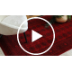 ORIENT 6889 teppe burgunder / svart Buchara, Ramme, orientalsk, med frynser